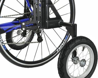 Estabilizadores ajustables para bicicleta de adulto CyclingDeal, ruedas de entrenamiento, aptos para bicicletas de 24" a 29" - Alta calidad y resistencia.