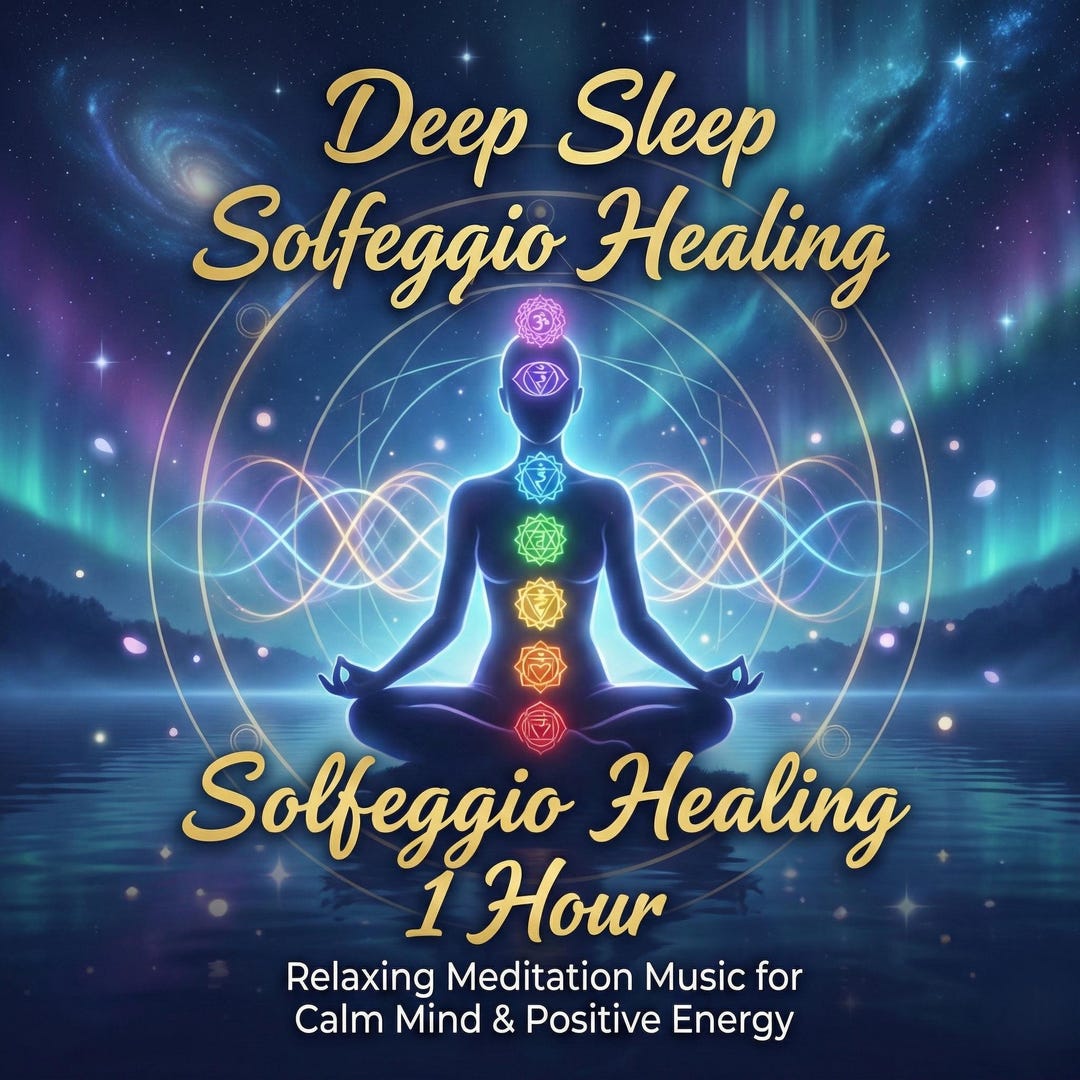 Deep Sleep Solfeggio Healing Music One Hour Meditation MP3 Digital ...