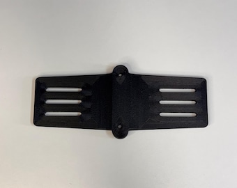 Soporte aerodinámico de puente impreso en 3D en PPA-CF – Soporte para manillar de triatlón