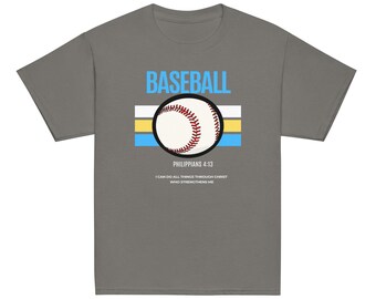 Koszulka młodzieżowa do baseballu Phil 4:13