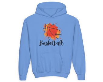 Custom Basketball Name & Number Hoodie  Personalized Team Hoodie