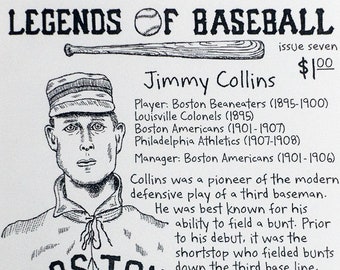 Legends of Baseball Issue 7 - portraits and facts of and about baseball players