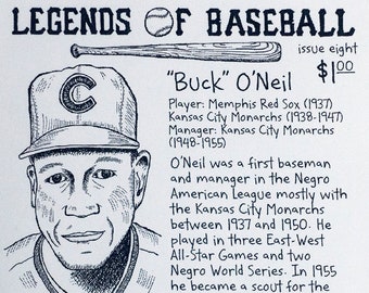 Legends of Baseball Issue 8 - portraits and facts of and about baseball players