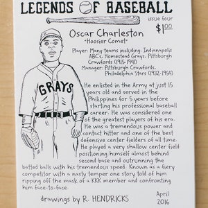 Legends of Baseball Issue 4 portraits and facts of and about baseball players image 1