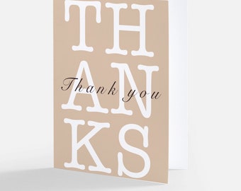 Thank you cards set | thank you card  pack with envelopes | thank you notecards |  blank inside folded cards |  original designs