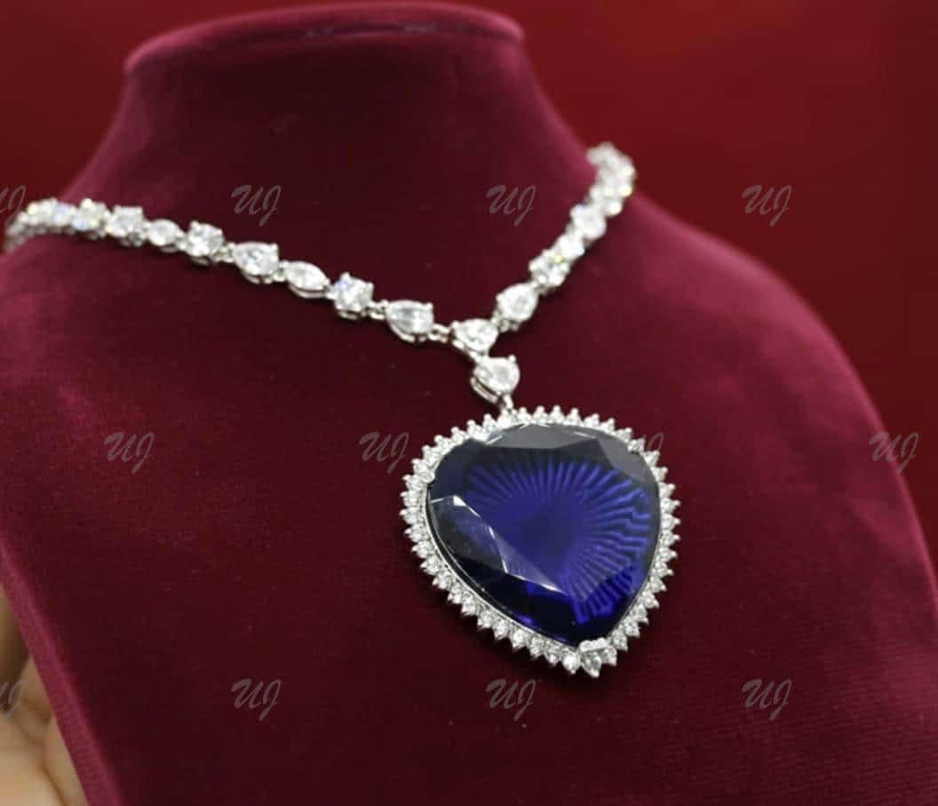 Heart of the ocean necklace titanic - Etsy 日本