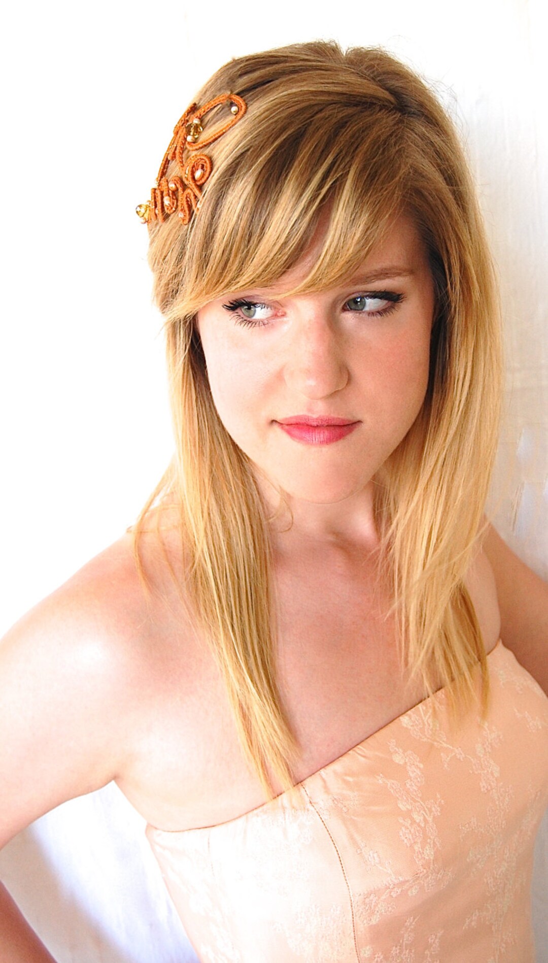 Unique Hair Accessories Christmas Gifts Rusty Copper Color Etsy