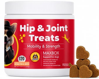 Premios para la cadera y las articulaciones de tu perro: apoyo para la movilidad y la fuerza