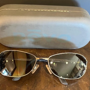 Revo 3074 Polarized Sunglasses Frames | Gunmetal Made in Italy | 61-16-125 image 1