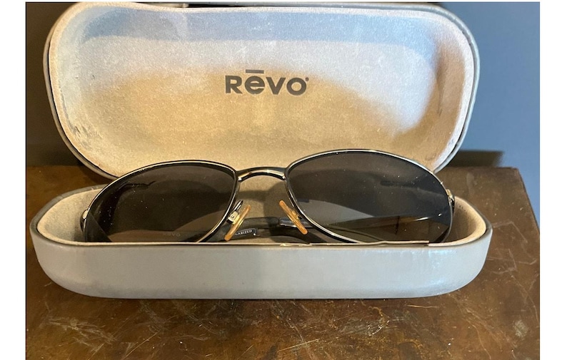 Revo 3074 Polarized Sunglasses Frames | Gunmetal Made in Italy | 61-16-125 image 3