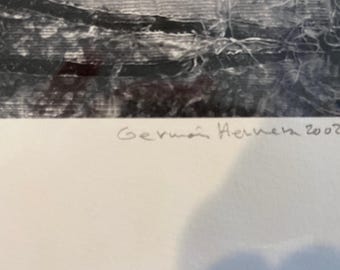 Germán Herrera ""Unravel"" Limitierter signierter Pigmentdruck (18/20), 2002."