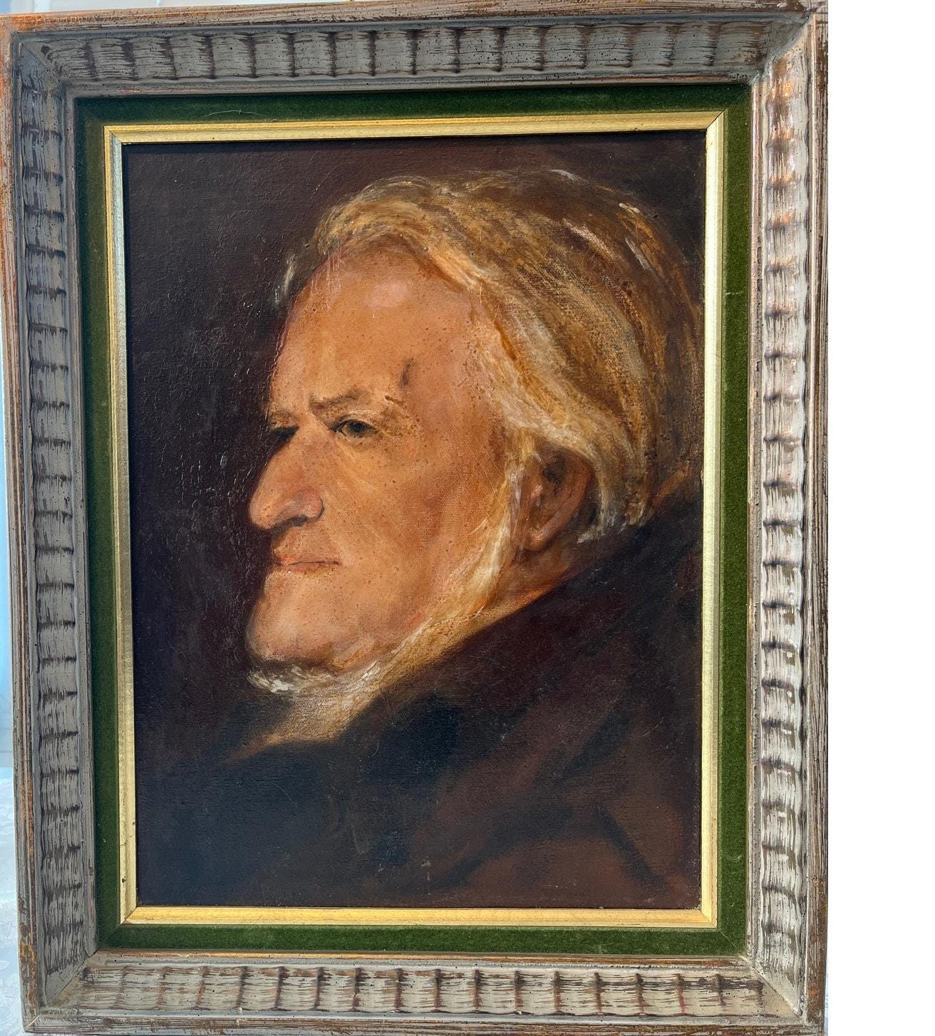 Vintage Framed Composer - Etsy