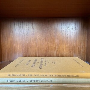 Biagio Marini: Affetti Musicali Op 1 & Per Ogni Sorte Op 22 - Suvini Zerboni