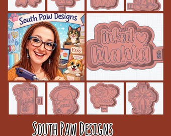 Molde o carcasa personalizada para Freshie de coche / Diseño de molde de silicona / Suministros para Freshie