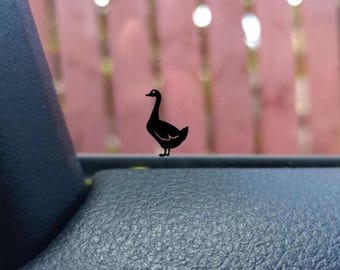 Calcomanía oculta de Mini Goose - Calcomanía de huevo de Pascua para coche y SUV