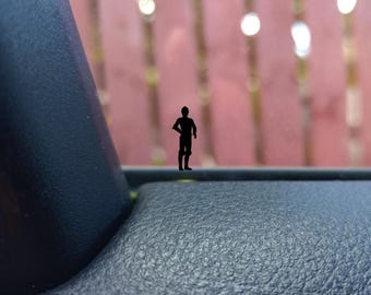 Pegatina Mini C3PO - Adhesivo para coche, portátil o tableta