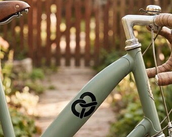 Mini calcomanía oculta de pretzel - Calcomanía de huevo de Pascua para bicicleta, computadora portátil, espejo y automóvil