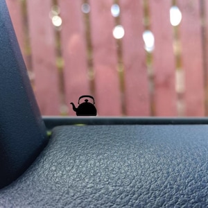 Mini Tea Pot Hidden Decal - Easter Egg Car SUV Decal