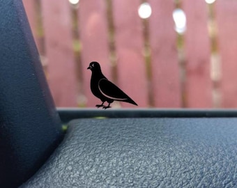 Calcomanía oculta de mini paloma - Calcomanía de huevo de Pascua para coche y SUV