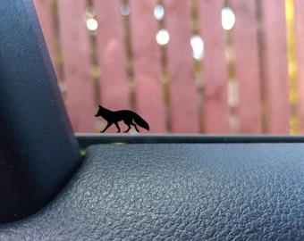 Calcomanía oculta de Mini Zorro - Calcomanía de huevo de Pascua para coche/SUV