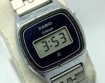Vintage Casio Women’s Digital Watch LB315 | Silver Stainless Steel Quartz Wristwatch | Retro Ladies Watch