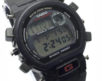 Vintage Casio G-Shock G-2200 Data Memory 2253 Digital Watch Working No Bezel