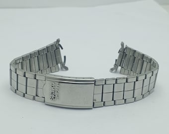 Seiko 7009-876A Vintage Watch Bracelet 19mm Stainless Steel Men’s Seiko 876F Band Japan