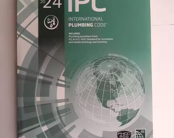 IPC 2024 : International Plumbing Code 2024 Edition