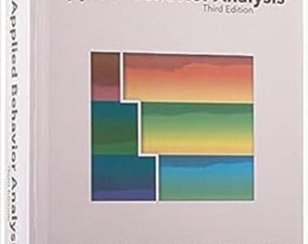 Applied Behavior Analysis 3rd edition by john cooper