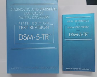 DSM-5-TR: Diagnostic and Statistical Manual, 5th Ed. + Desk Reference paperback