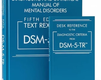 DSM-5-TR Hardcover & Desk Reference Combo set of 2