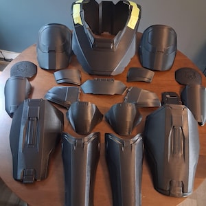 Helldivers 2 B-01 Taktische Rüstung - 3D-gedrucktes Cosplay - Physischer Artikel - Komplett gedruckt, kein Kleben erforderlich!