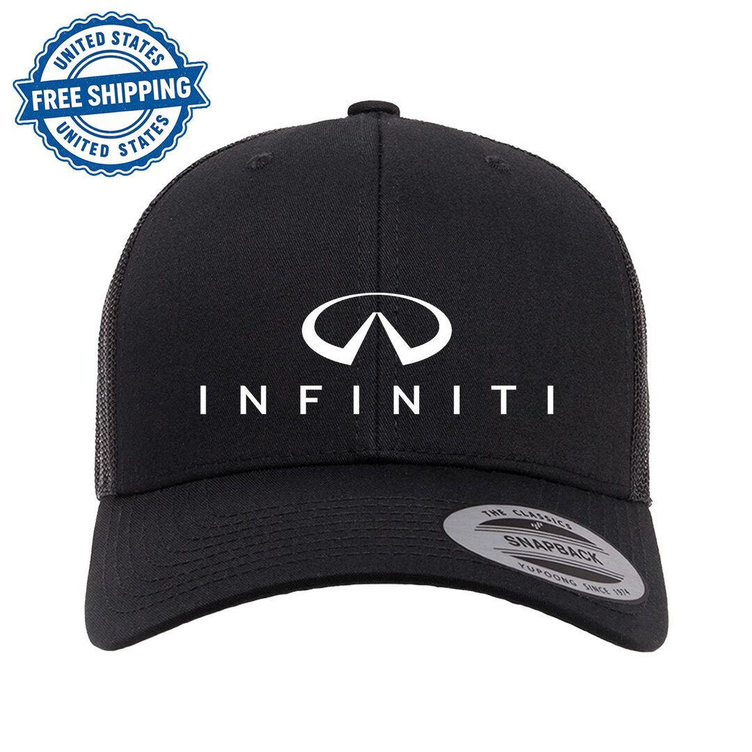Infiniti Logo Trucker Retro Hat Cap Adjustable - Etsy