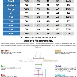 May include: Professional women's jacket size chart with measurements in inches. Includes shoulder, chest, waist, hips, and sleeve sizes from extra small to 6XL. Also shows how to measure shoulder, bust, waist, rise, length, inside leg, and sleeve.