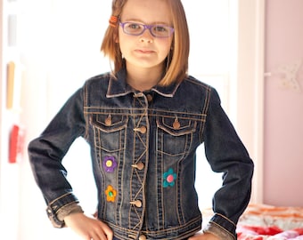 Sunburst Beetle Denim Jacket