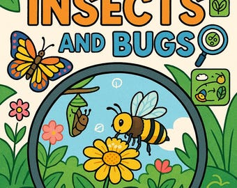 Insects and Bugs Coloring Book – Entomology Activities (PDF) | STEM Coloring