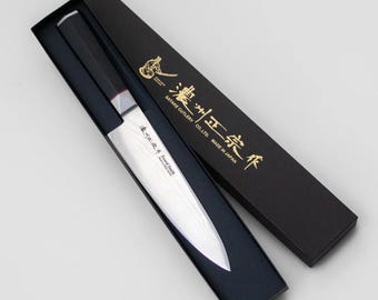 Cuchillo de cocina “Noshu Masamune” Damasco de 69 capas Gyuto/Cuchillo de chef Fabricado en Japón
