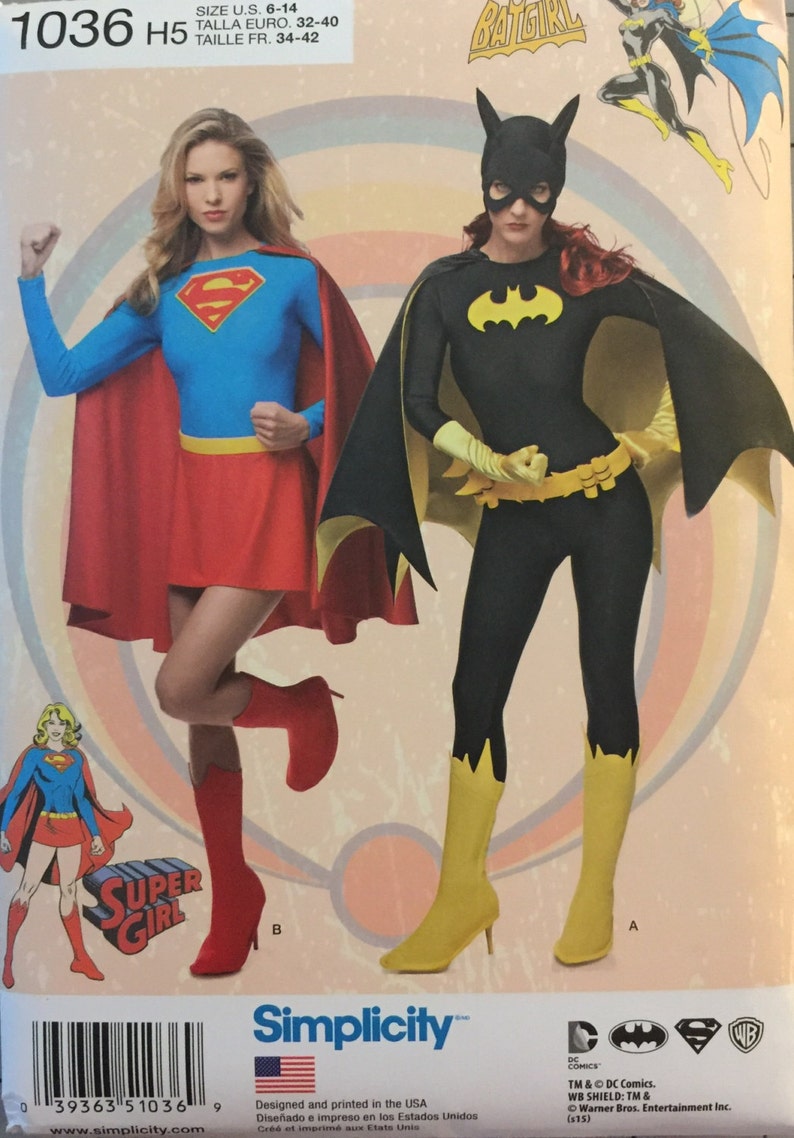 Girls Justice League Superman Costume Size Large 12-14