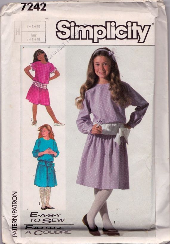 chinese dress ladies Simplicity 7005, Girls Dress, Doll Dress 17
