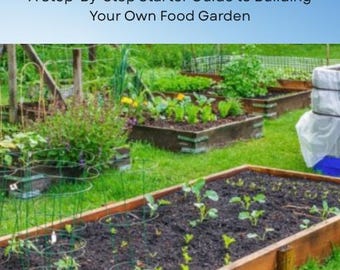 Backyard Gardening Ebook | Beginner's Grow Your Own Food Guide (Digital Download)