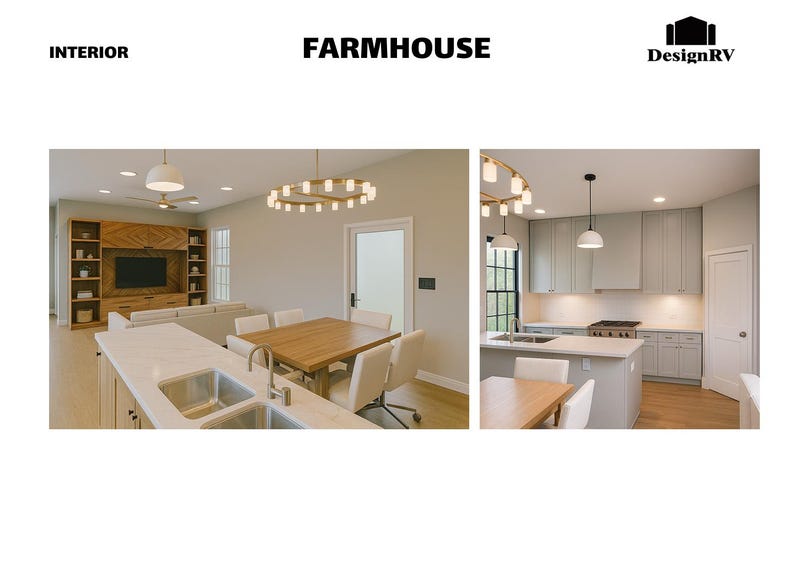 Permit Set Drawings.pdf Permit Set Drawings | 3 Bedroom Farmhouse House Plans | PDF + CAD ...