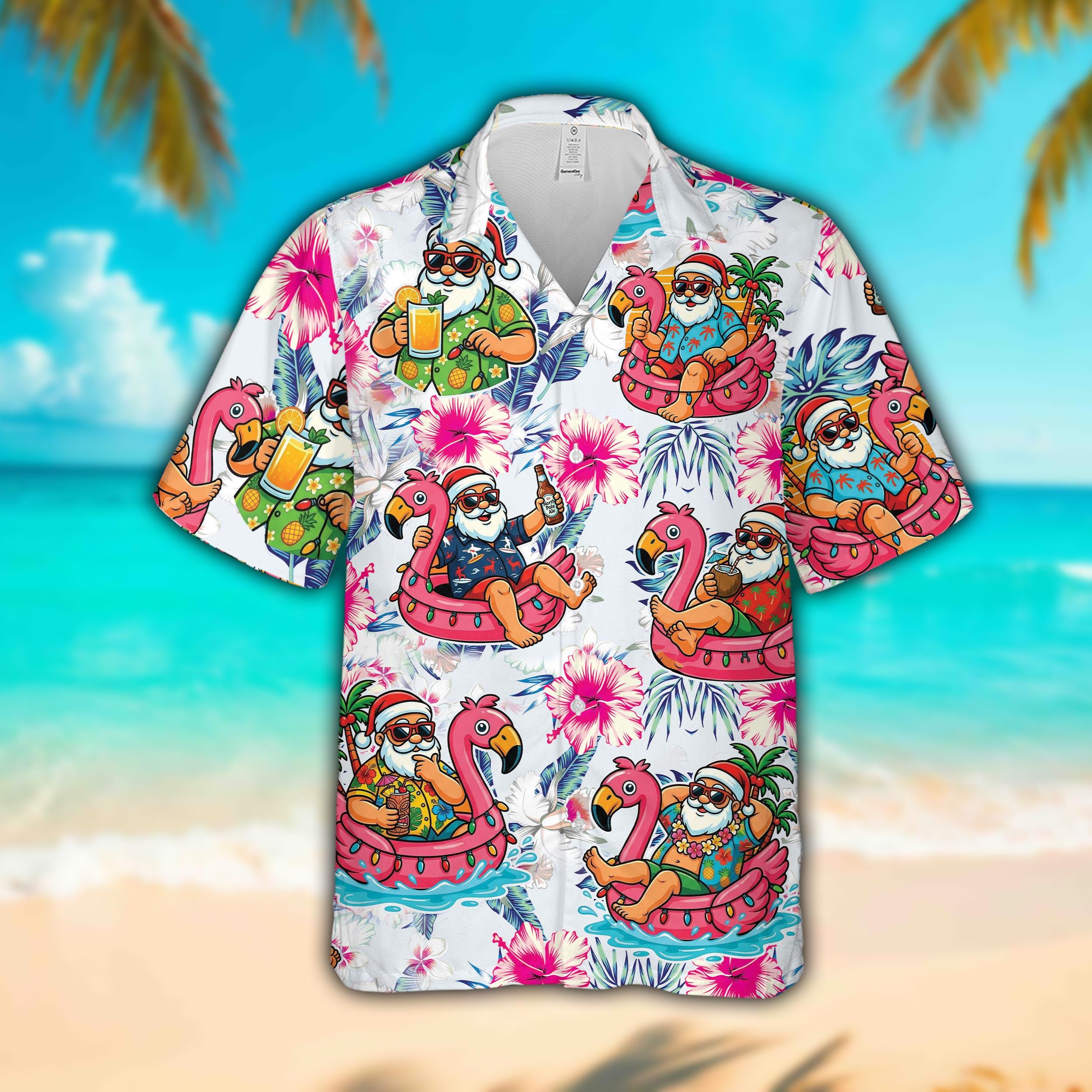 Flamingo hawaii shirt - Etsy 日本