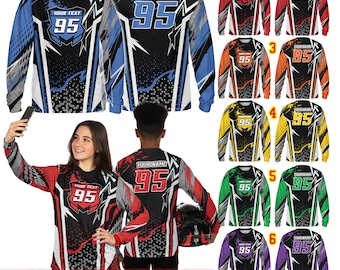 Vintage 1995 MSR MS Racing System 6 Motocross Jersey Size Medium
