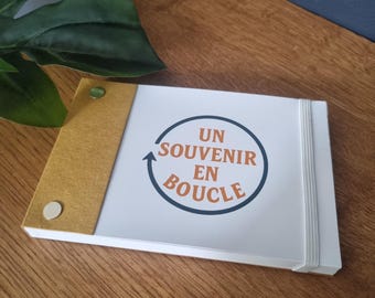 Flipbook personnalisé à partir de votre vidéo – Cadeau unique