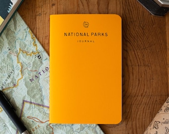 National Parks Journal & Passport | Stamp Travel Memory Book | National Park Gift