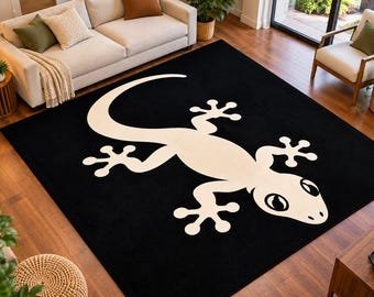 Hand-Tufted Sage Green Abstract Wave Rug, Soft Plush Contemporary Floor Decor