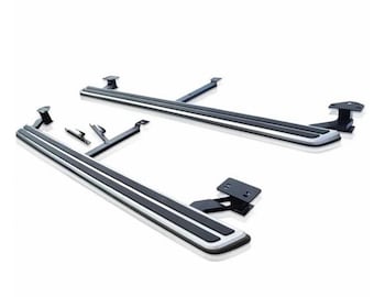 Seitliche Stufen benutzerdefinierte Bretter für Audi Q7 4 M 2015-2023 Aluminium ABS Design Seitenschienen Nerf Bars Anti Slip langlebig - Soem Style Upgrade