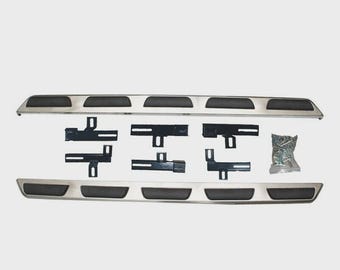 Side Style Steps special made Running Boards Stainless Steel Pair for Audi Q5 2017 to 2024 Durable Nerf Bars Easy Access Upgrade OEM