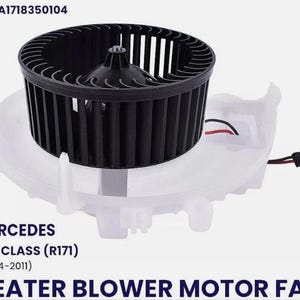 Heater Blower special made Motor Fan Unit for SLK R171 2004 to 2011 RHD HVAC Cabin Air Replacement 1718350104 Premium