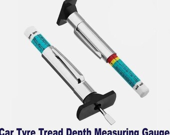 Universal-manuelles Reifenprofiltiefenmesser Werkzeug Auto Van LKW Motorrad Reifenverschleiß Messwerkzeug Genauer Reifenprüfer